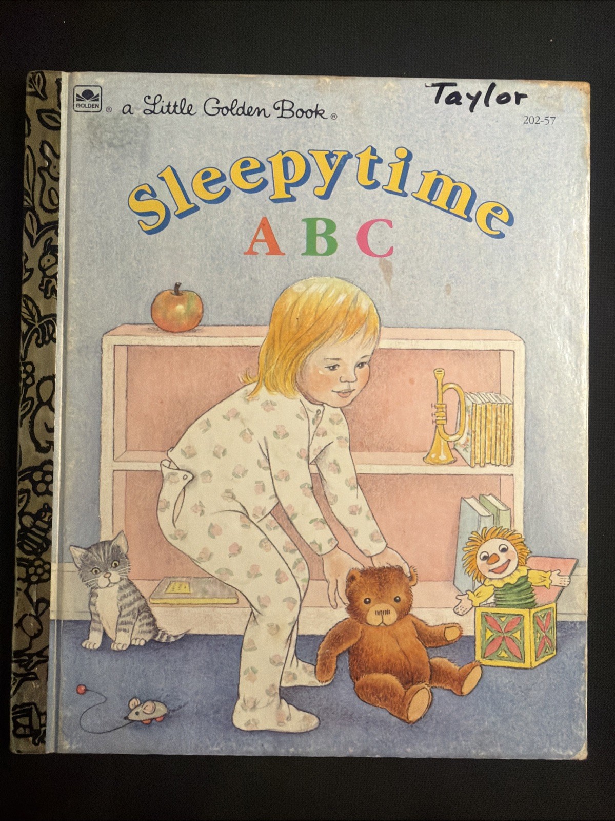 Vintage A Little Golden Book Sleepytime ABC 202-57 1991 #7659
