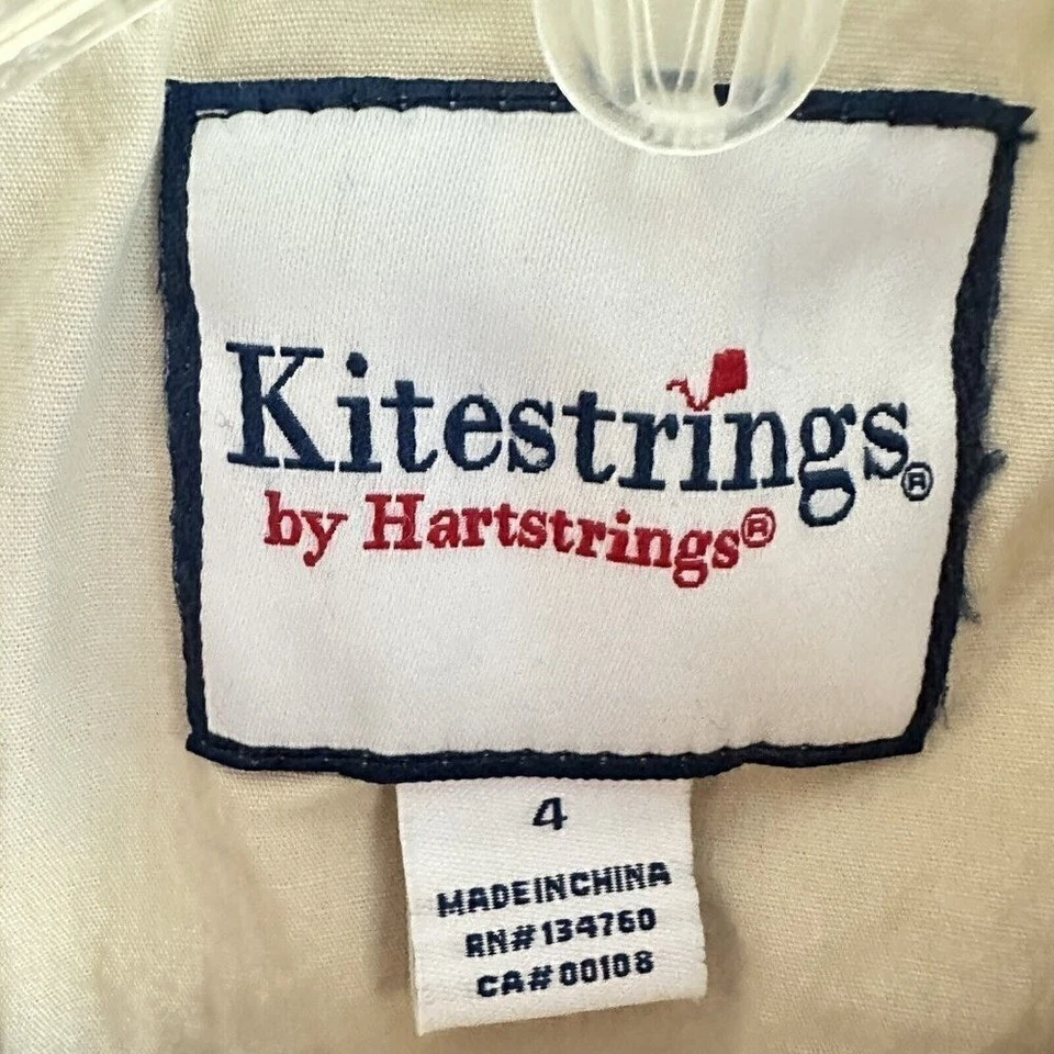 Kitestrings на Hartstrings мальчиков 4 хаки желтовато-коричневый бежевый хлопок Spring Куртка Пальто - Изображение 3 из 4