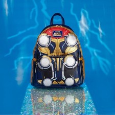 Marvel Thor: Love and Thunder Glow in the Dark Cosplay Mini Backpack NWT 