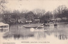 🦬 Carte Postale - Postcard - Montélimar - Jardin Public - Lac et jet d'eau🦬