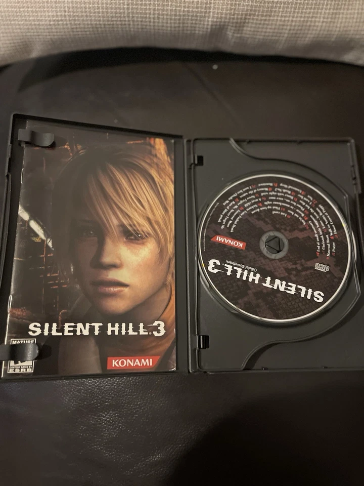 Silent Hill 3 Black Label CIB with Soundtrack for PS2 CLEAN!!!!! - Image 3 of 4