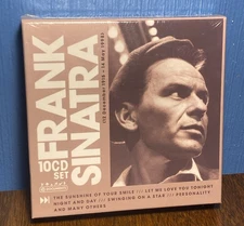 Frank Sinatra 10 CD Box Set - 2005 Documents CD Collection, BRAND NEW SEALED