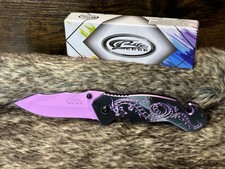 New Purple & Black Dragon Knife Rite Edge