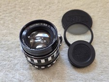 Very Rare Steinheil Munchen 100mm f/3.5 Auto-D-Quinar Lens Exakta Mount, Read