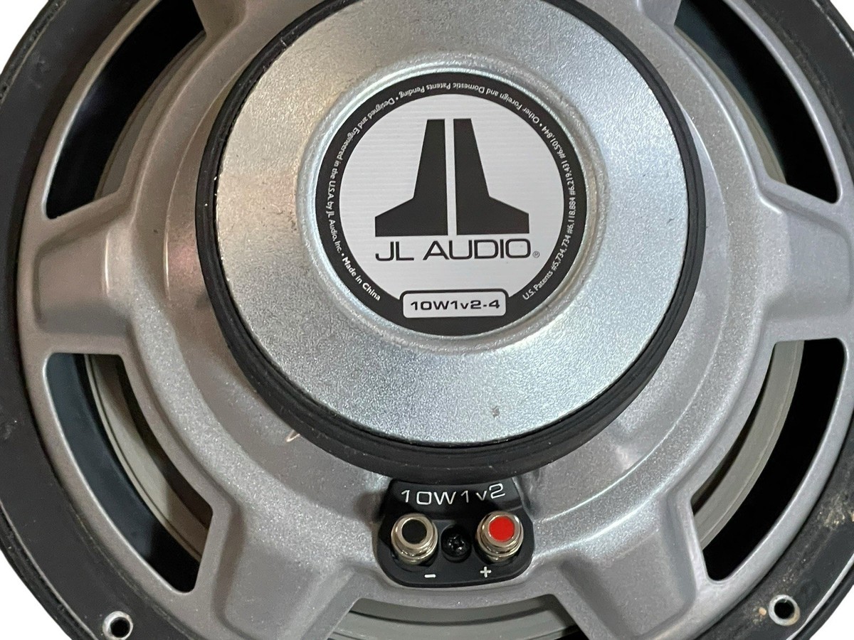 JL Audio 10W1v2-4 Series 10 in. 4-ohm Car Subwoofer for sale