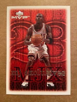 MICHAEL JORDAN 1999-00 Upper Deck MVP MJ Exclusives #205 Chicago Bulls 