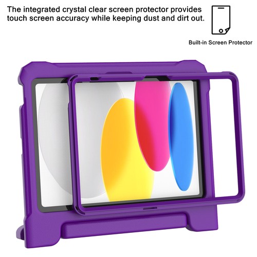 Kids Case for iPad 11-inch: A16 chip & iPad 10th 10.9",Built-in Screen Protector - Picture 20 of 58