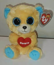 Ty Beanie Boos ❤️ BAVARIA THE BEAR 6" GERMANY EXCLUSIVE  NEW MWMT's