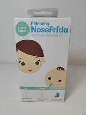 FridaBaby NoseFrida Snotsucker Saline Kit