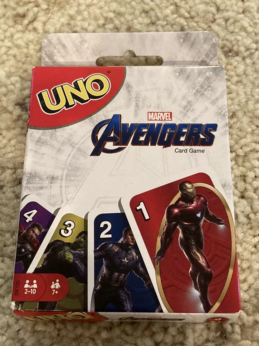 UNO: Jogo de Cartas clássico com Desenhos Incríveis - Naruto, Avengers