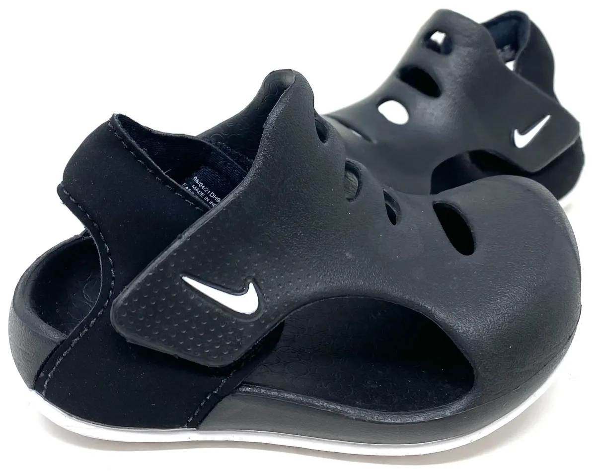Nike Toddler Boy's Sunray Protect 3 Sandals Black/White #DH9465-001 Size:6  109K | eBay