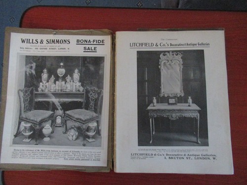 Antique The Connoisseur Magazine 1909 - Imagen 2 de 4