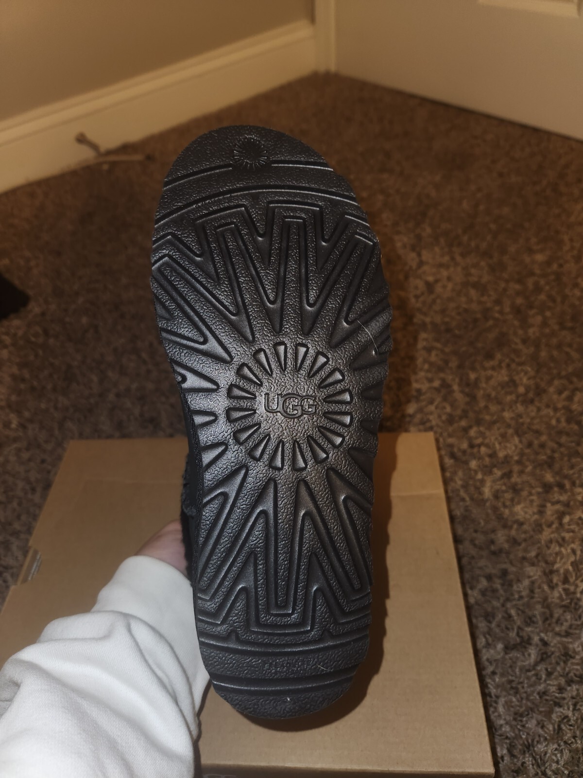 BLACK UGG X TELFAR MINI LOGO BOOTS .... ***GUARANTEED AUTHENTIC***BRAND NEW *** image 7