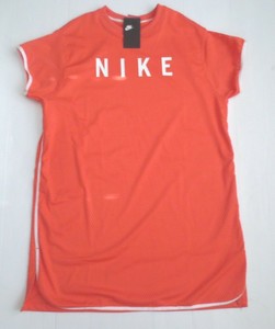 orange nike dress