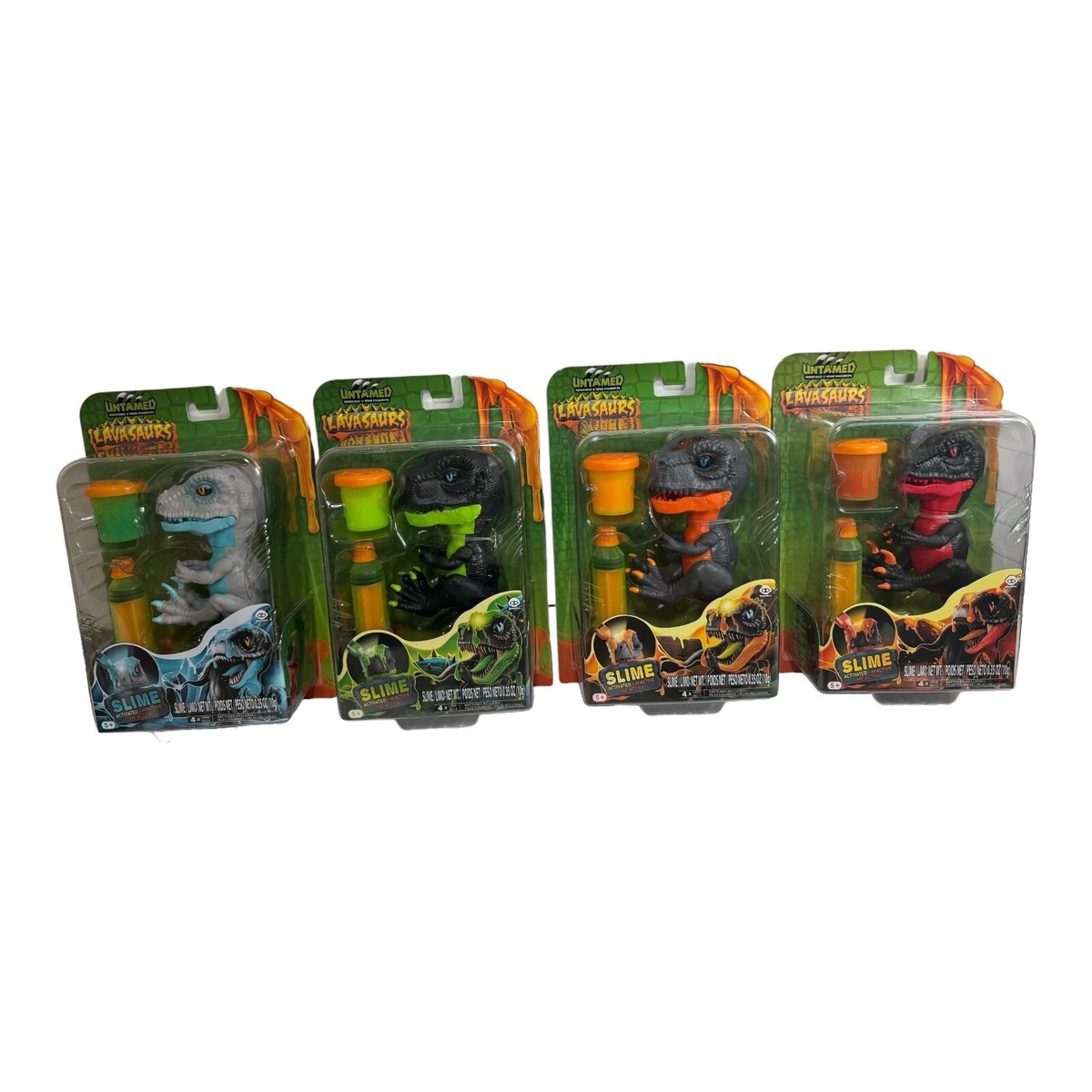 🦖 Fingerlings Untamed Lavasaur Dino Trex Raptor Flame Rocky