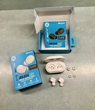 JLab Audio JBuds Air True Wireless Earbud Headphones - White- Open Box  Not Used