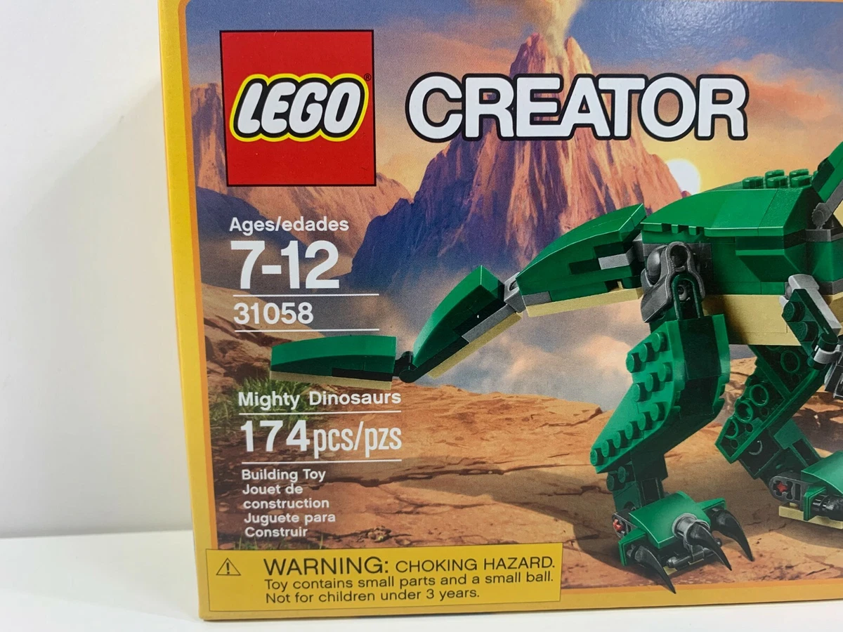 Lego creator mighty dinosaurs 31058 hotsell building kit