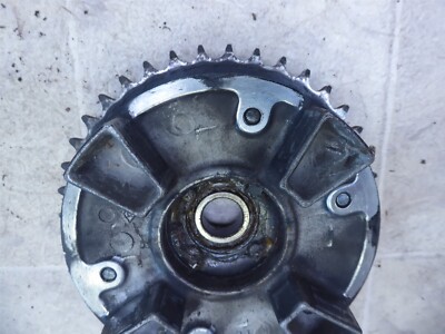 1993 Kawasaki ZX600 Ninja K414-1) rear wheel sprocket and carrier