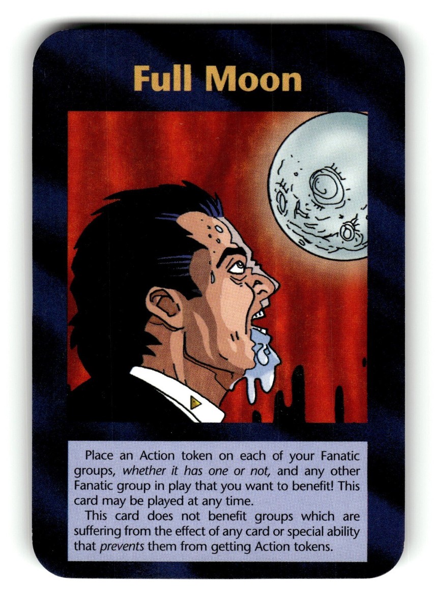 Full Moon Card Limited INWO Illuminati New World Order Game | eBay
