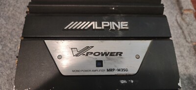 Alpine V-Power MRP-M350 Mono Amplifier 350 Watts 1 Channel