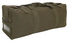 Rothco GI Type Canvas Duffle Bag – Enhanced Military Style Gear Carryall