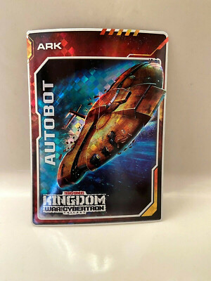 New! GOLDEN DISK ARK CARD Unpeeled Transformers: WfC: Kingdom  Wave 5