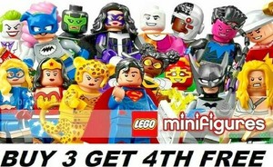 lego minifigures dc comics