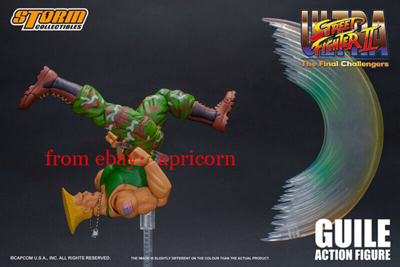 Storm Toys Street Fighter Guile Final Challengers 1:12 7 Action Figure  Official