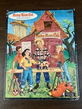 Vintage Witman Walt Disney Mickey Mouse Club Frame Tray Puzzle No. 4428