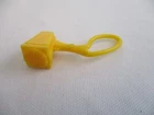 Vintage, Hasbro, GI JOE Figure, 1994, Life Line, part, Yellow, SEARCH LIGHT