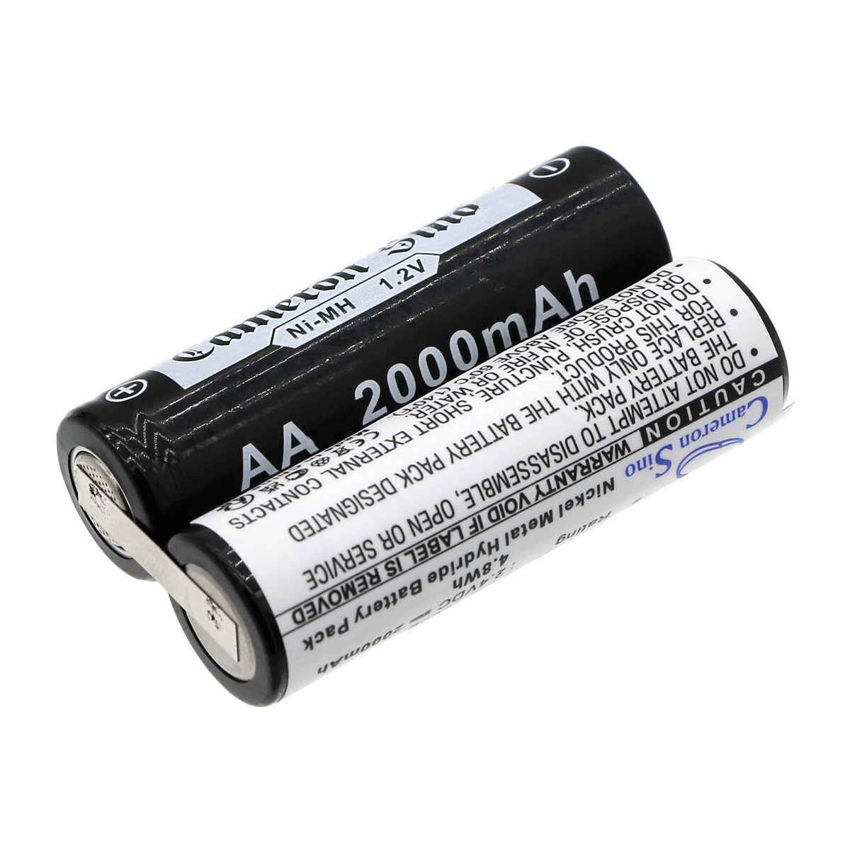 Batterie De Remplacement Pour Tondeuse Philips Philishave HQ7870, HQ7830, Etc. - 2000mAh 2,4V NiMH - Marque Vhbw
