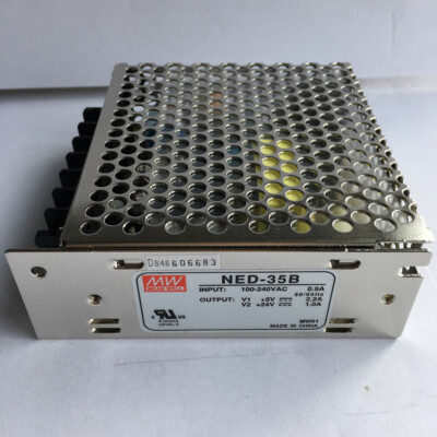 1 pcs   NED-35B 5V 2.2A 24V 1.0A 35W  power supply #D3