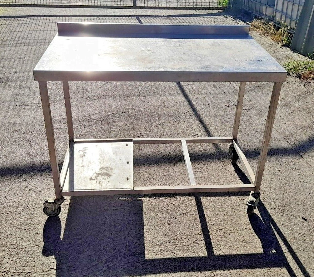 Stainless steel catering tables second hand outlet
