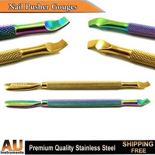 Beauty Nail Gouges Pusher Remover Manicure Nails Care Salon Home Use