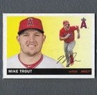 2020 Topps Archives Mike Trout Card, Los Angeles Angels #50