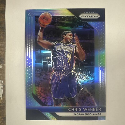 2018-19 Panini Prizm - Purple Wave Prizm #165 Chris Webber B54