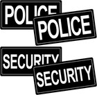 Security Car Magnet Signs & Police Car Magnetic Signs,Reusable Removable Car 4Pa