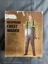 PROLINE Neoprene Chest Waders Boots Size Men Size Small New In Box