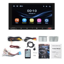 NEW 7" Double Din Car Stereo with Apple Carplay  Android Auto Play MP5 Camera