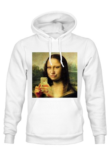 Felpa – Monna Lisa - Gioconda – felpa divertente Arte - 006 | eBay