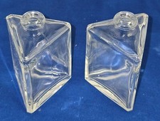 Lot of 2 Glass Oil Stick Burners    