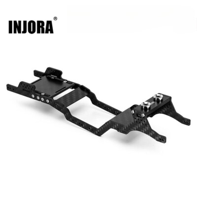 INJORA 35g LCG Carbon Fiber Chassis Frame Kit for 1/24 Axial SCX24 Upgrades