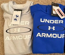 NEW Under Armour Boys Armourfleece Graphic Hoodie - Sz S
