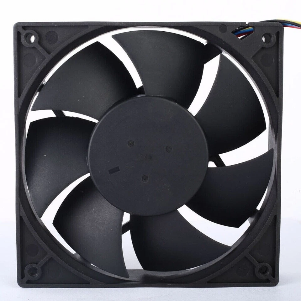 AVC High Airflow PWM Fan 104 CFM 4 Pin DS12025B12H 120mm x 25mm 0.75A 12V - Image 2 of 2