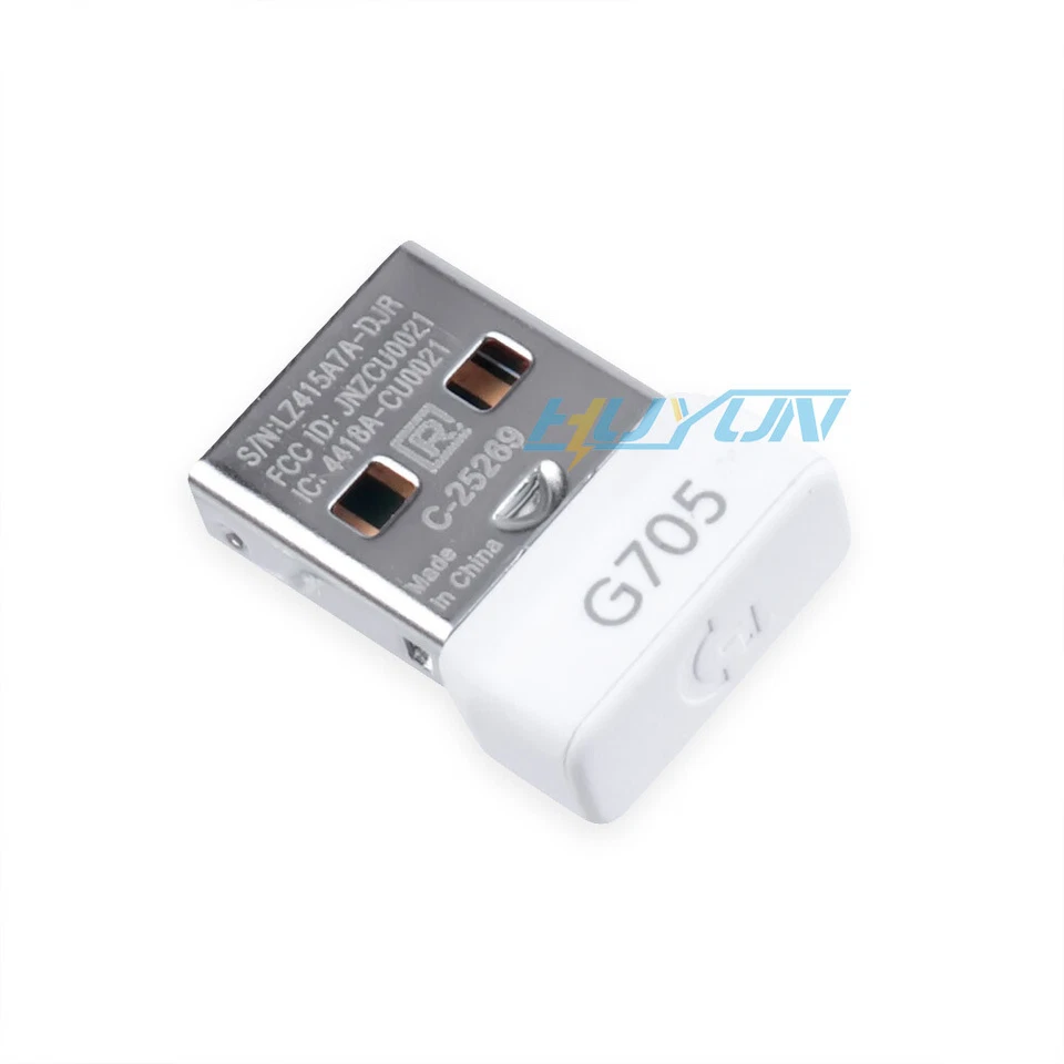 USB Dongle 2.4G Signal Receiver Adapter for Logitech G705 Wireless Gaming Mouse - Image 4 of 4