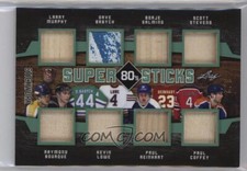 2018 Leaf Stick Murphy Bourque Babych Lowe Salming Reinhart Stevens Coffey 1/2