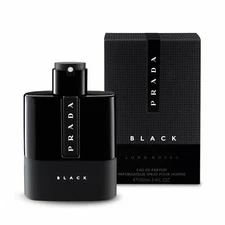 Prada Luna Rossa Black 100ml 3.4 Oz Eau De Parfum Spray Men New Boxed 
