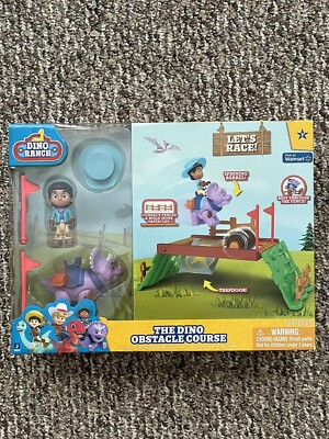 Dino Ranch The Dino Obstacle Course 13 Piece Ages 3+ Only At Walmart Brand New