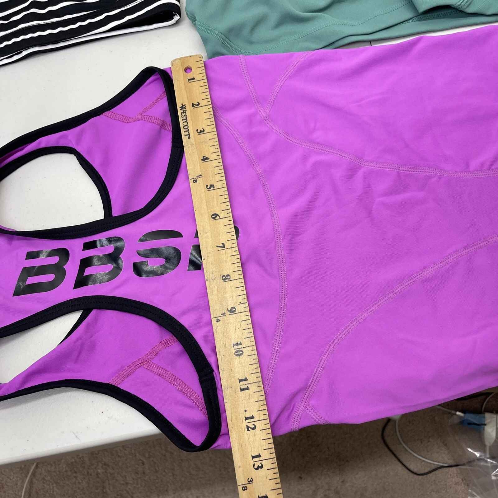 yogalicious sport lot of 4 items tank-bra
