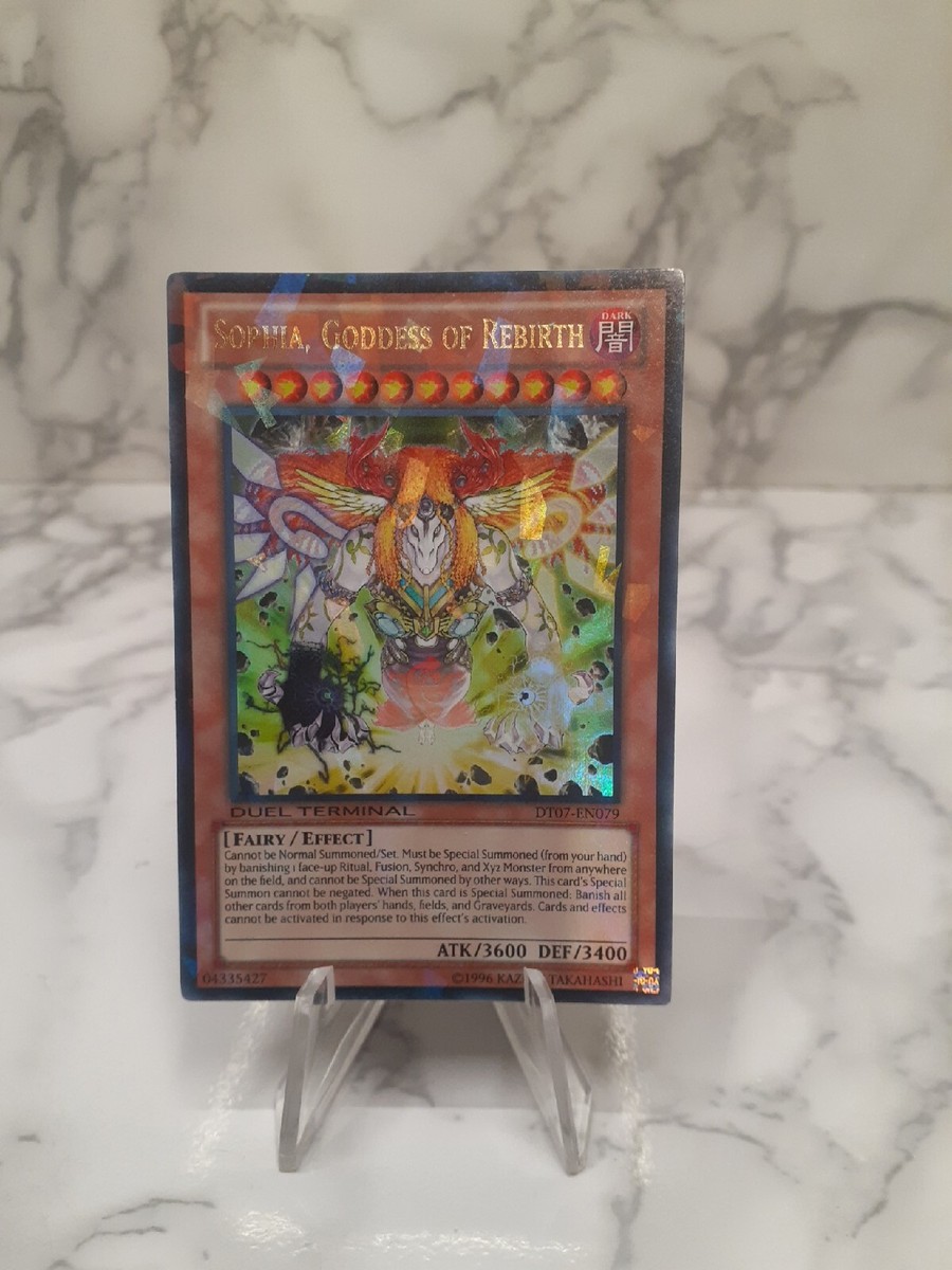Yugioh Sophia, Goddess Of Rebirth - Ultra - Duel Terminal - NM - DT07-EN079  L@@K